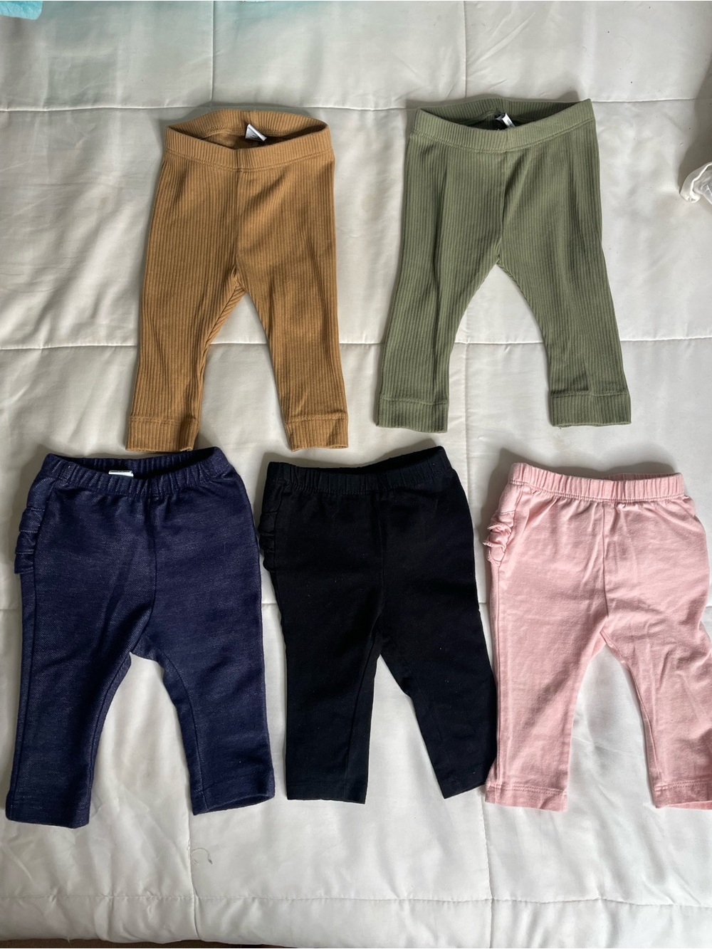 3-6M Old Navy 5Pcs Baby Girl Legging Bundle